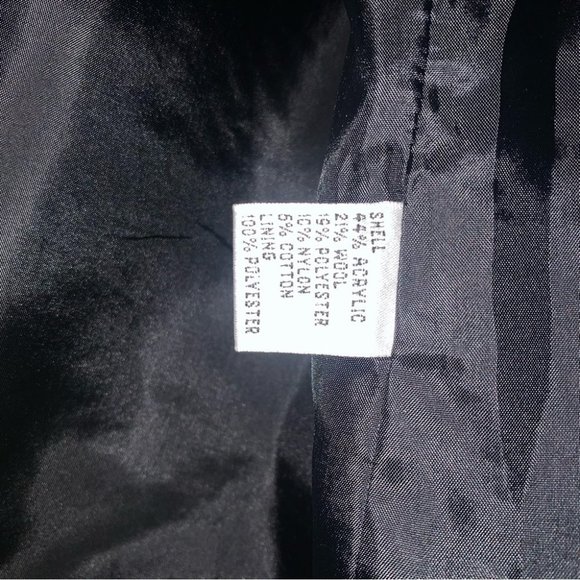 NWT Vintage Talbots Two Piece Skirt Jacket Buffalo Plaid Tan Black Size 6 Petite - Picture 10 of 16